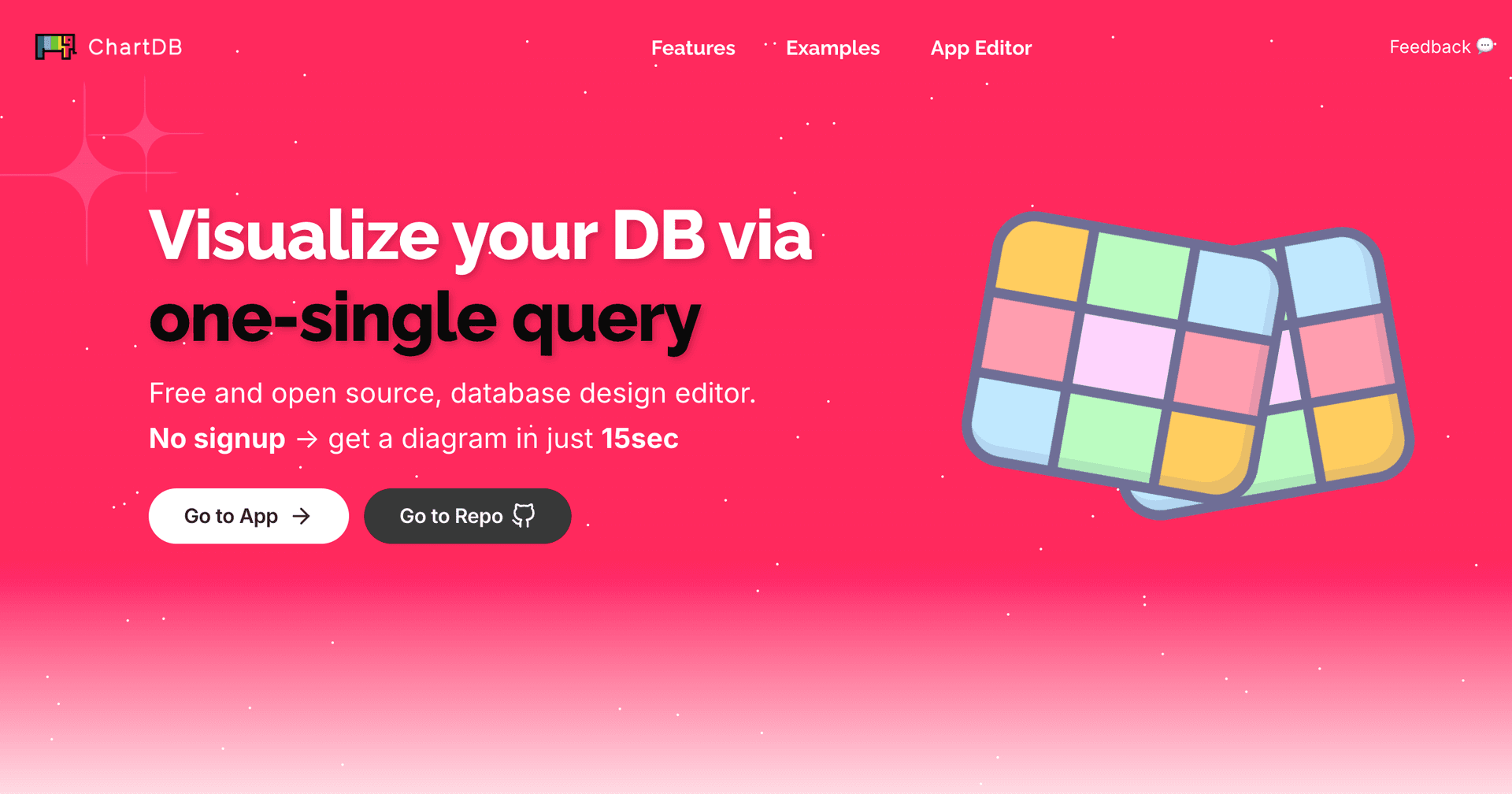 ChartDB - Database schema diagrams visualizer