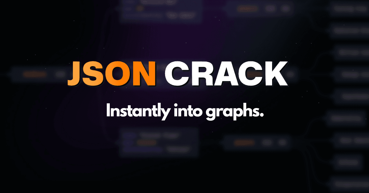 JSON Crack | Transform your data into interactive graphs