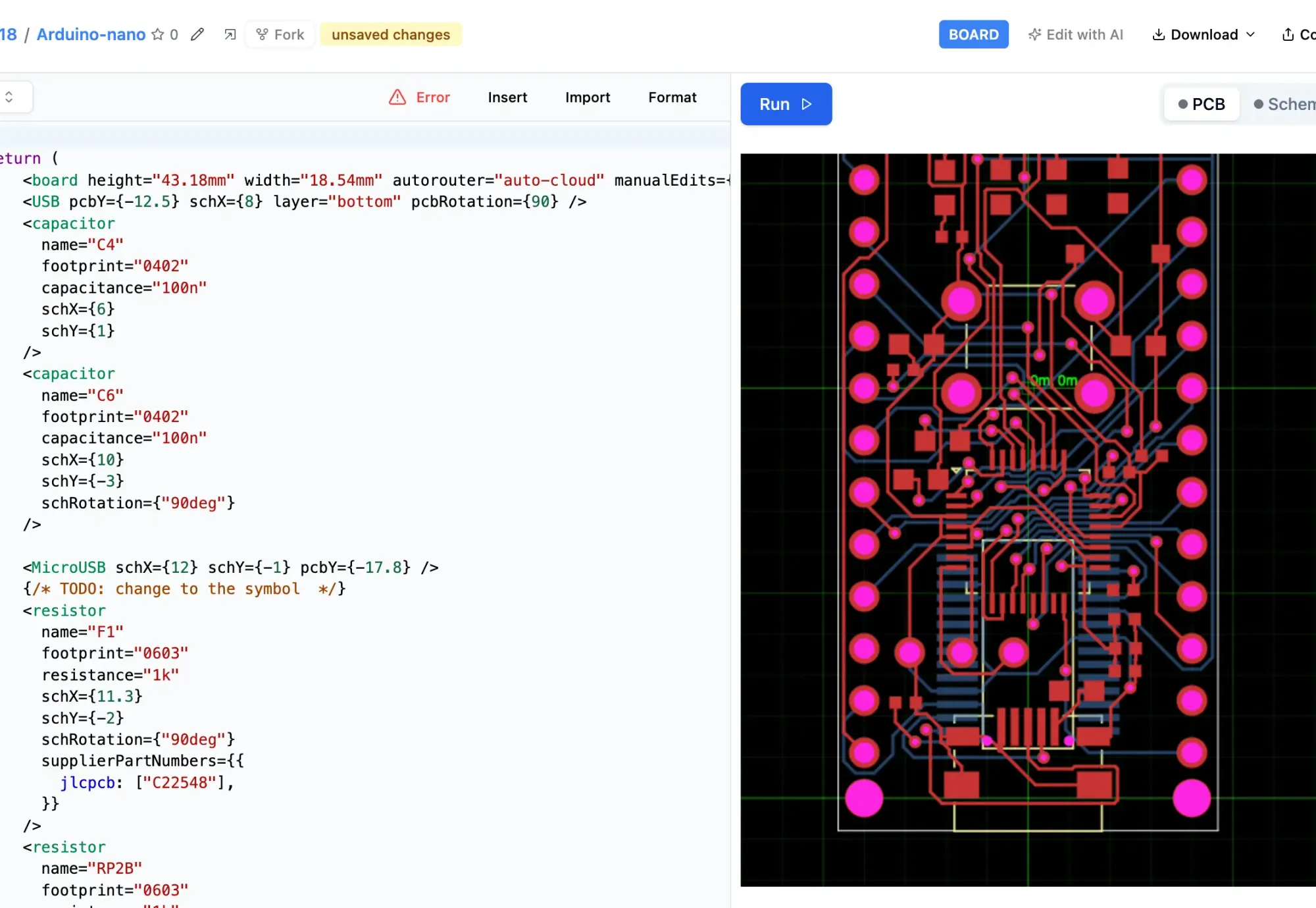 tscircuit - Design Electronics with React Components