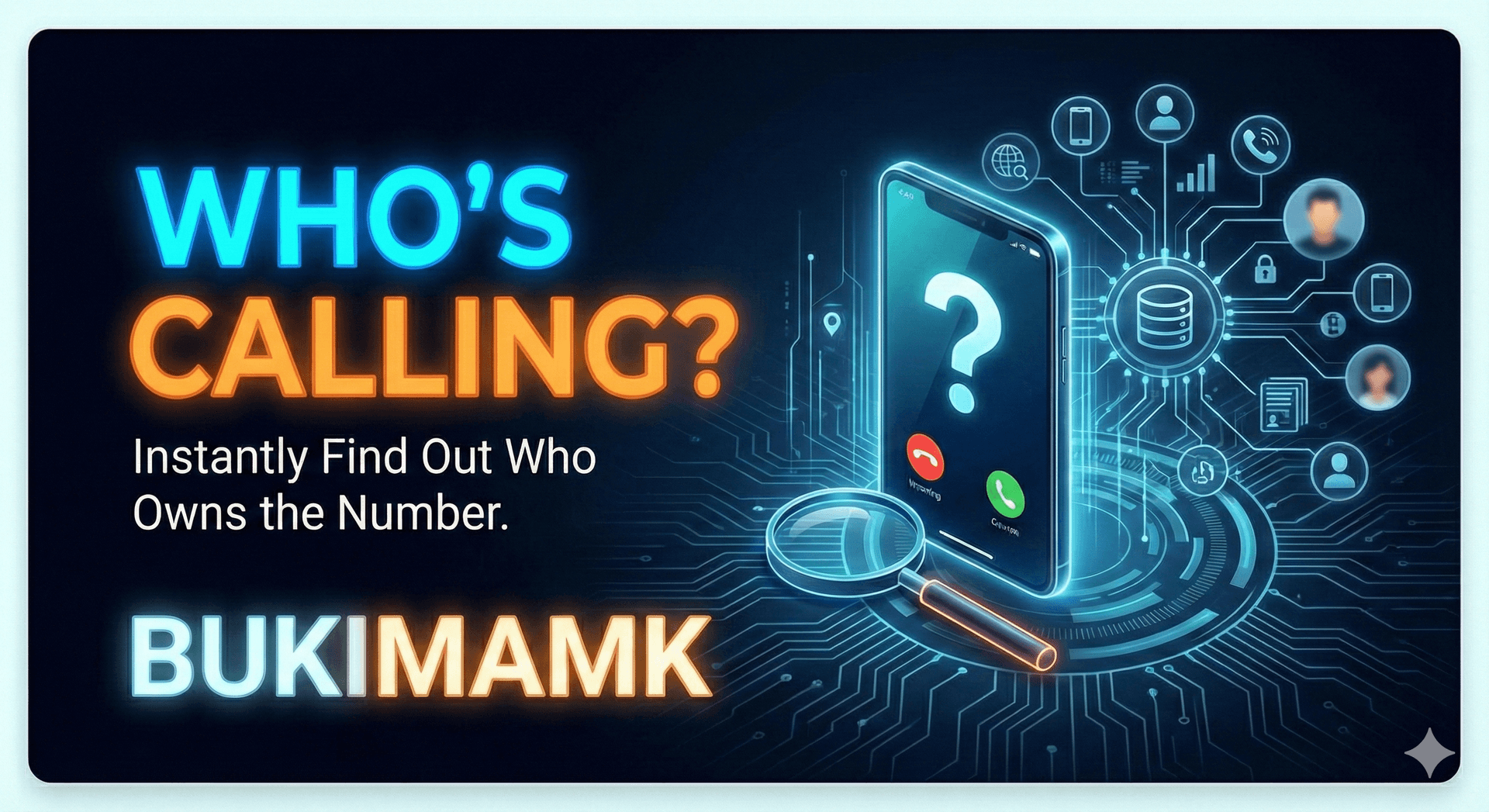 Bukimamk - Phone Number Lookup Platform